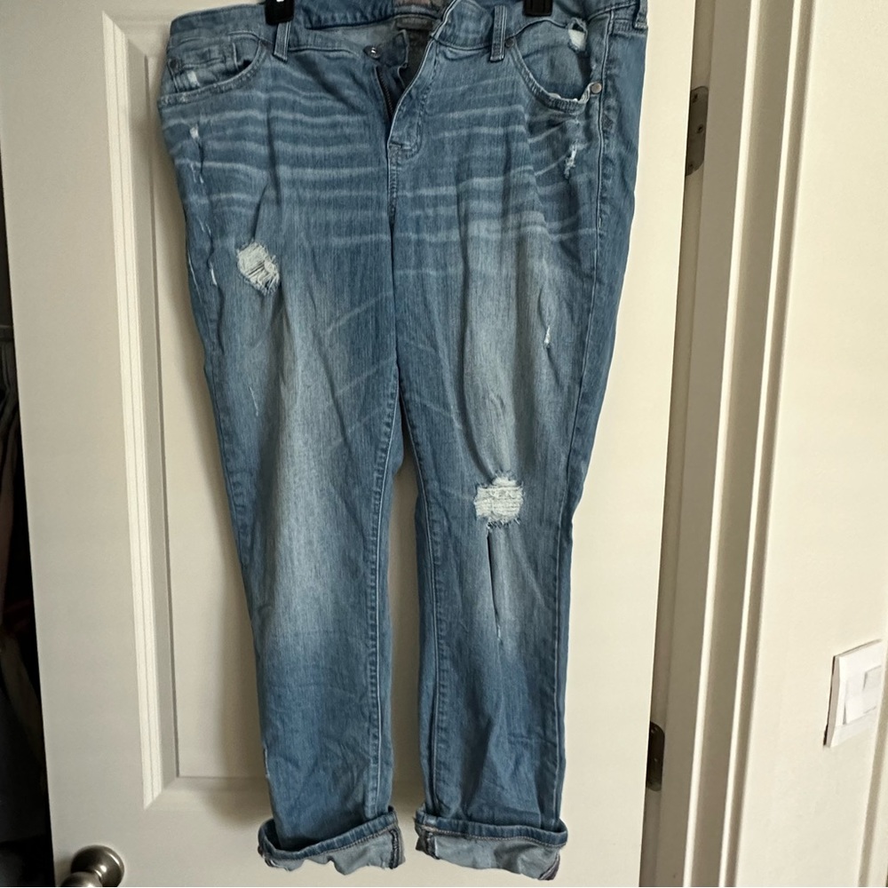 Torrid cropped jeans